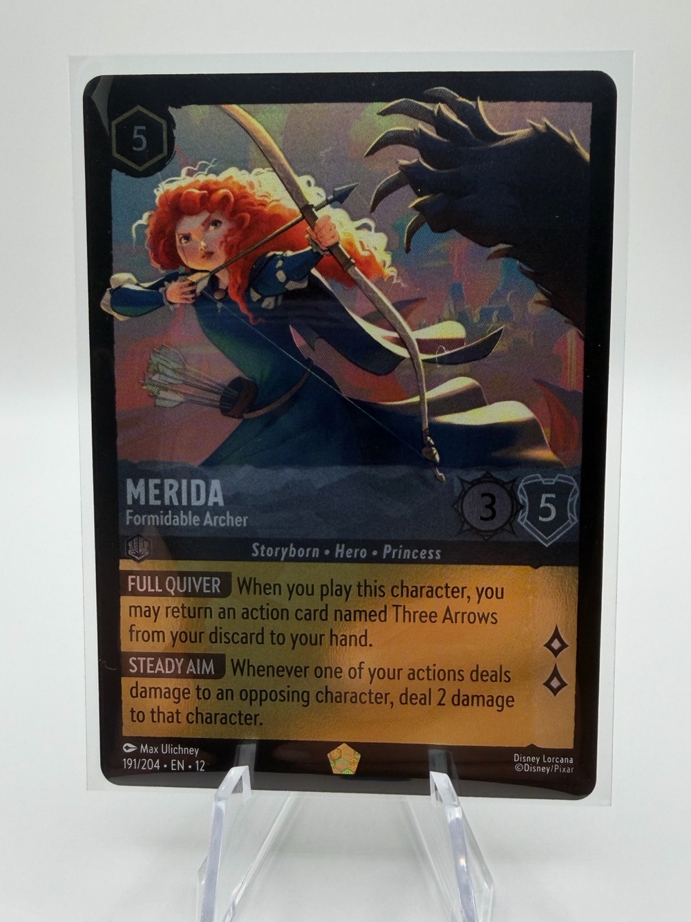 Lorcana: Wilds Unknown Merida (Legendary)